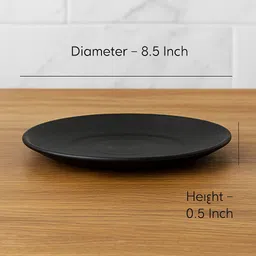 pearlcraft Melamine Parsian Half Plate 8.5 Inch | Classic Half Plate Half Plate image 2