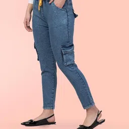 Comfy Retro Women Jeans-picture-21