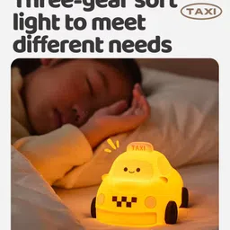 unzag Taxi Inspired Silicone-Nightlight USB Induction Lamp for Bedroom Sleep Baby Night Lamp image 5