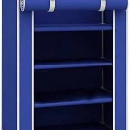 s . k store Carbon Steel Collapsible Wardrobe image 2