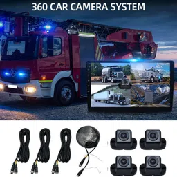 techdash 360° Bird Eye View Camera for Trucks & Heavy Vehicles Dashboard Camera System image 4