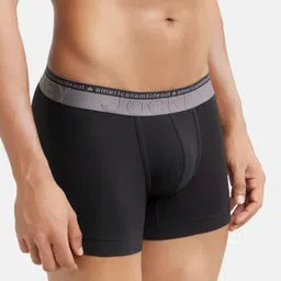 jockey Pack of 2 US60 Super Combed Cotton Elastane Stretch Solid Men Trunk image 3