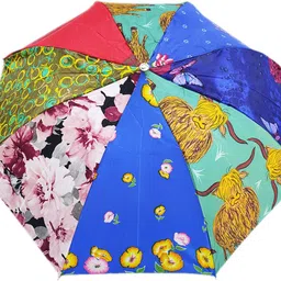 blue flix Durable 2 Fold Umbrella Duo Rain Sun Protection Lightweight Use_S88 Umbrella image 3