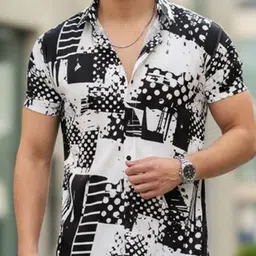 JENSI ENTERPRISE Men Classic Printed Casual Shirt image 3