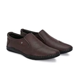 Provogue Men Leather Formal Slip-Ons image 3
