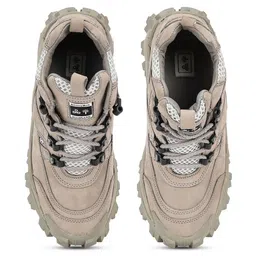 Woodland Men Round Toe Lace-Ups Mid-Top Chuncky Regular Boots image 5