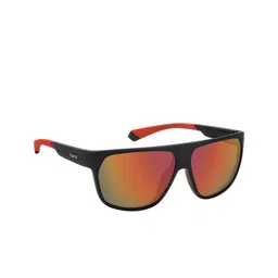 Polaroid Men UV Protected Lens Full Rim Rectangle Sunglasses-picture-36