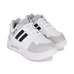 DRACKFOOT Men Colourblocked Round Toe Lace-Ups Sneakers-picture-20