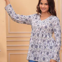 Royal Marque Floral Printed Top-image-59