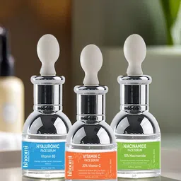 BHOOMI HERBAL INDIA Set Of 3 Vitamin C, Hyaluronic Acid & Niacinamide Serum 30 ml Each-image-92