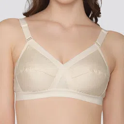 K LINGERIE Pack of 3 Cross Care Full Coverage Wirefree Minimizer Bra image 3