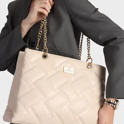 MINI WESST PU Structured Handheld Bag with Quilted-picture-35