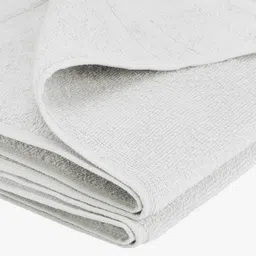 home expressions Grey Cotton Lightweight 350 GSM Bath Towel image 2