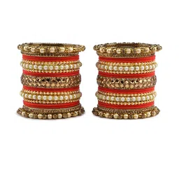 RIJOLI Artificial Stones and Beads Alloy Bangles image 2