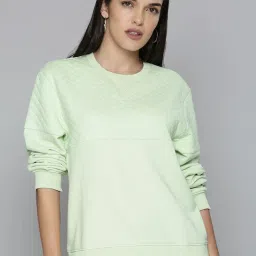 levi's Women's Textured Crew Neck Sweatshirt image 1