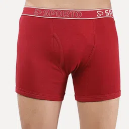 Sporto by Macho Pack Of 4 Combed Cotton Short Trunks image 2