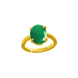RRVGEM 5.25 Ratti Emerald Stone Ring image 1