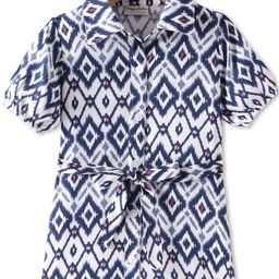 CrayonFlakes Print Shirt Dress-picture-16