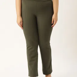 theRebelinme Women Cotton Straight Fit High-Rise Easy Wash Trousers-picture-21