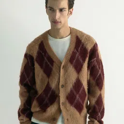 H&M Loose Fit Fluffy Cardigan-picture-38