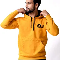 Bloopers Store Men Printed Hooded Sweatshirt image 3