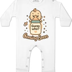 arvesa Coming Soon Printed Baby Rompers-picture-31