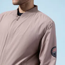 glitchez Stand Collar Bomber Jacket image 2