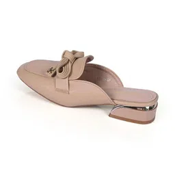 San Marino by Shoe Bank Block Mules with Bows image 2