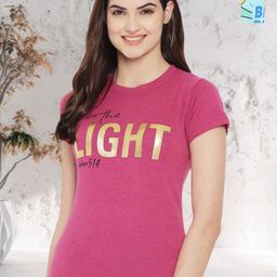 Metronaut Women Typography 2 Wonder Woman Printed Applique T-shirt-picture-15