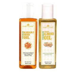 Park Daniel Set Of 2 Premium Karanj Seed Oil & Sweet almond Oil - 100 ml Each-picture-43