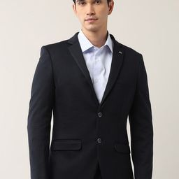 AD By Arvind Single-Breasted Tailored-Fit Formal Blazer-picture-37
