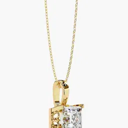 VALANOVA BIS Hallmark 14K Gold 0.50 Cts Diamond Studded Pendant - 1.28 gm image 5