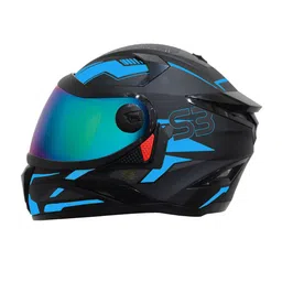 Steelbird SBH-17 Robot Terminator Printed Full Face Scratch Resistant Riding Helmet-picture-35