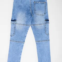 Pantaloons Junior Boys Regular Fit Mid-Rise Light Fade Jeans image 5