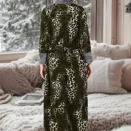 For You For Me Printed Maxi Nightdress image 4