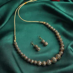 rhosyn RHOSYNGold-Plated Stone-Studded Jewellery Set-picture-30