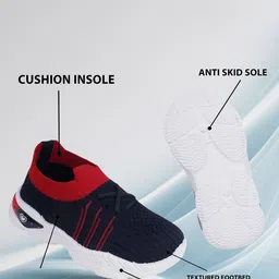 BAESD Unisex Kids Colourblocked Slip-On Sneakers image 5