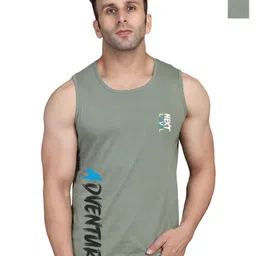 SLOWLORIS Men Typography 2 Applique Slim Fit T-shirt-picture-28