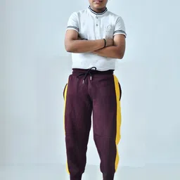 BAESD Boys Striped Joggers image 1