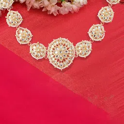 Grlie Beaded Sheeshphool with Maang Tikka image 1