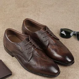 Metro Men Leather Formal Brogues-picture-23
