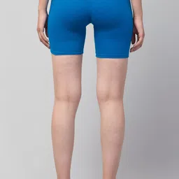 ULLAS Women Pack of 2 Skinny Fit Cycling Sports Shorts image 3