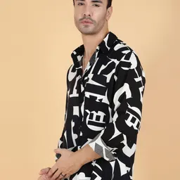 Stylecast X Kotty Men Cotton Comfort Printed Casual Shirt image 2