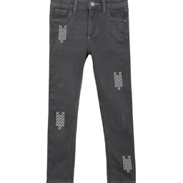 UNDER FOURTEEN ONLY Girls Regular Fit Mid-Rise Jeans-picture-19