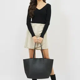 Pookiie Striped Mini Divided Skirts image 2