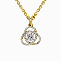 Sparkles Lab Grown Diamond Pendant 14K Gold-picture-11