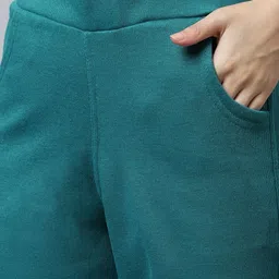 Valles365 by S.C. Women Plus Size Pack Of 2 Regular Fit Woolen Trousers image 3