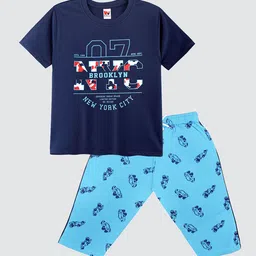 Tee Weavers Boys Printed Night suit-picture-42