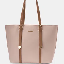 Forever Glam by Pantaloons Structured Tote Bag With Zip Detail-image-71