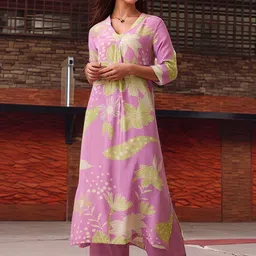 Anni Designer Women Floral Printed Regular Kurta with Palazzos-picture-34